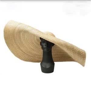 Oversized Beach Hat, XXL 90cm / 35.4” Wide Brim Hat, Large Straw Hat